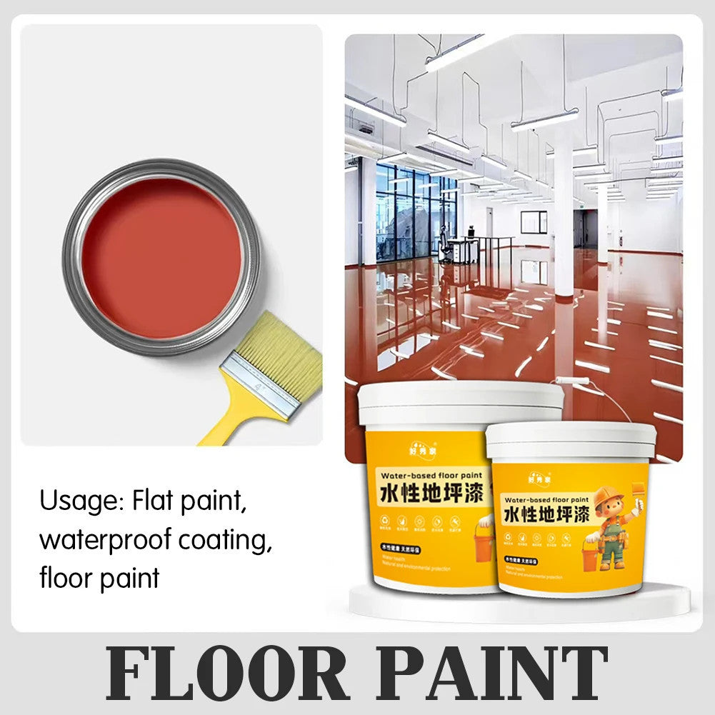300g Water Based Floor Repair Paint Safe Ingredients Garage Floor Paint For Warehouse