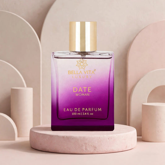 Bellavita Luxury DATE Eau de Parfum | (3.4 fl oz.) | Perfume for Women | Floral Pink Pepper – 3.40 O - view 2