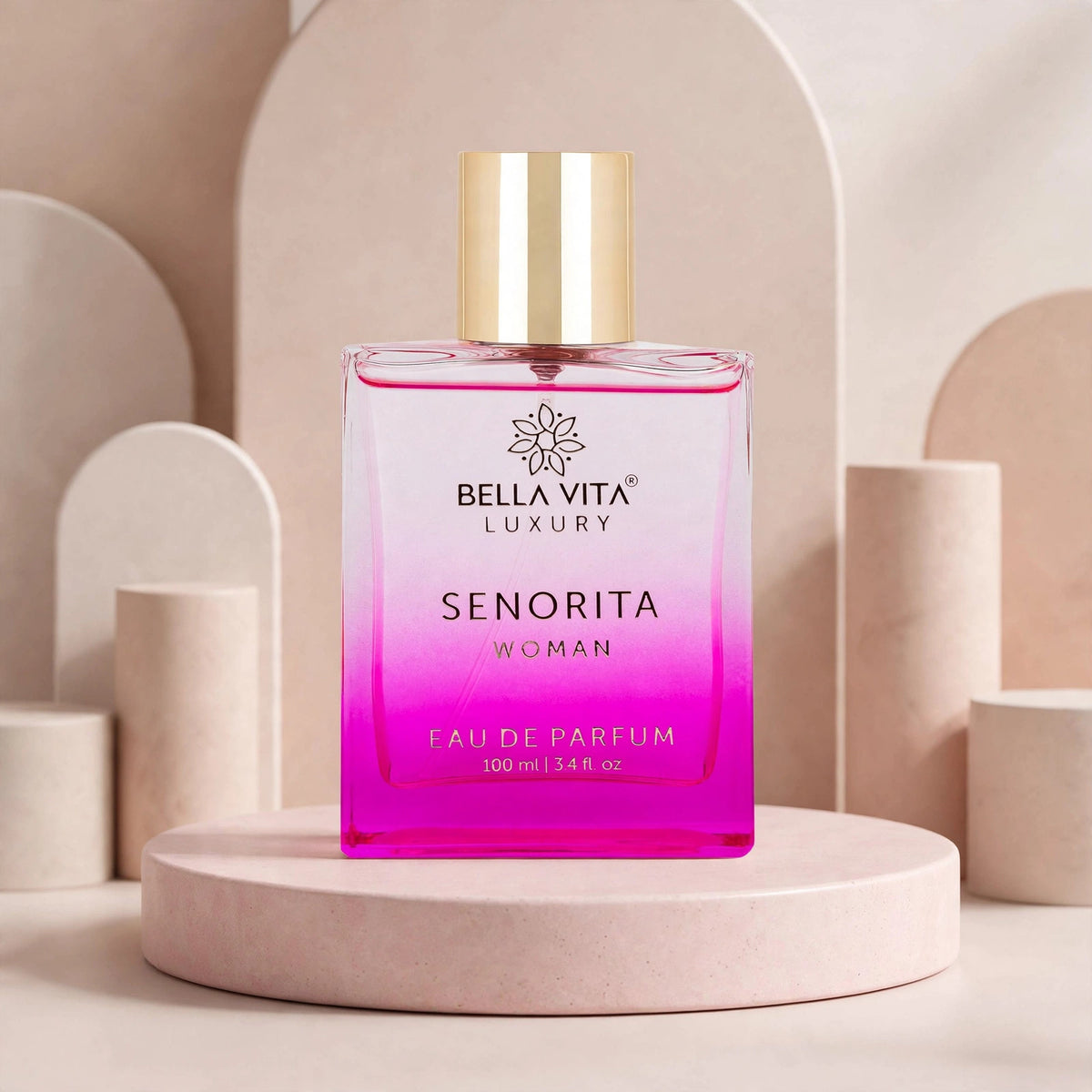 Bellavita Luxury Senorita Eau de Parfum | (3.4 fl 07.) | Perfume for Women | Fresh Floral Yuzu Peony - view 2