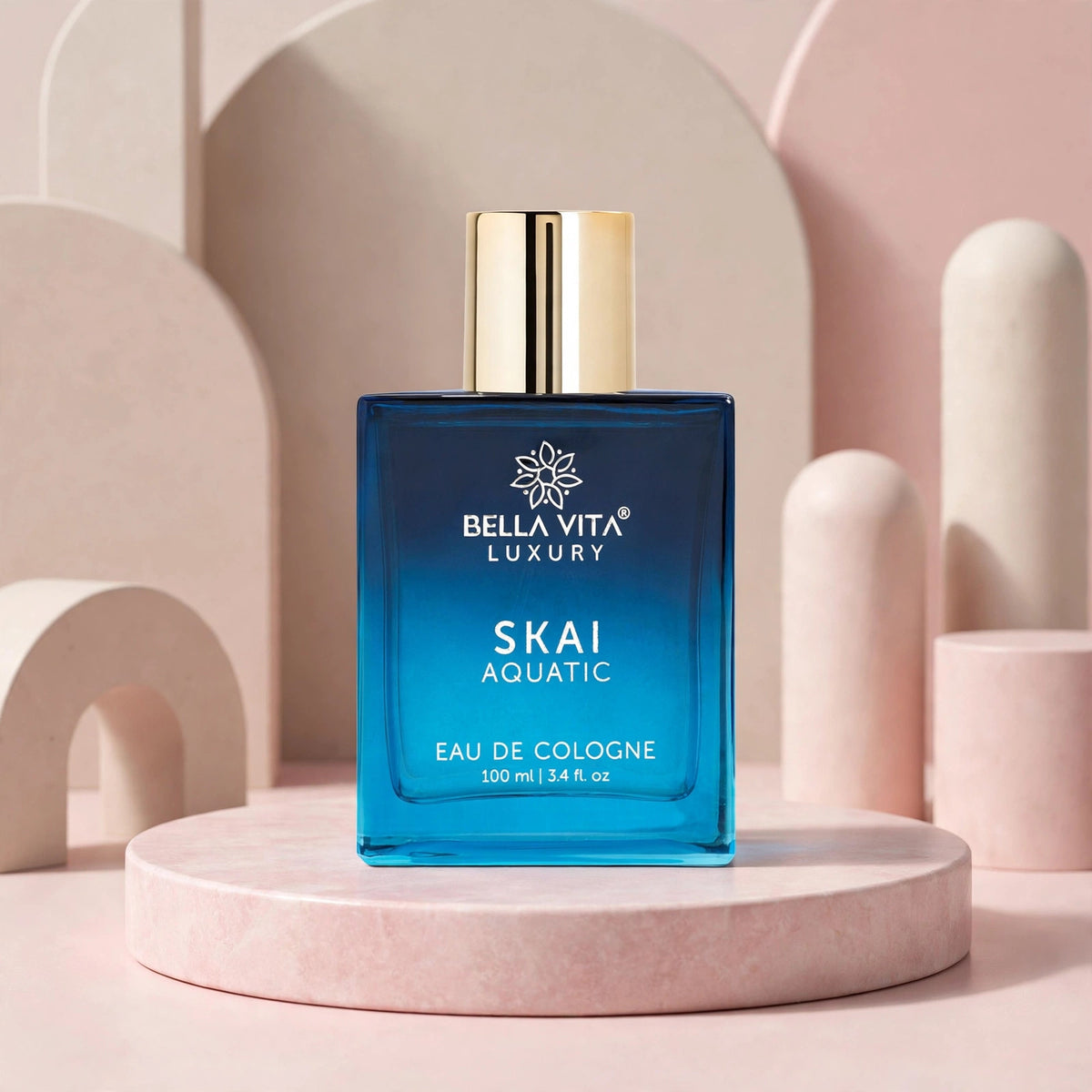 Bellavita Luxury SKAI Eau de Cologne | (3.4 fl 057.) | Perfume for Men and Women | Citrus. – 3.40 Ou - view 2