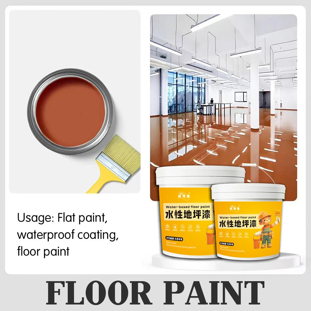 300g Water Based Floor Repair Paint Safe Ingredients Garage Floor Paint For Warehouse