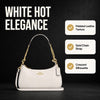 Coach Teri 2Way Shoulder Bag White - image 1