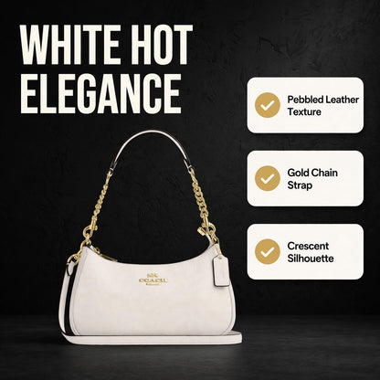 Coach Teri 2Way Shoulder Bag White - image 1