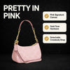 Coach Teri Shoulder Bag Gold Powder Pink - image 1