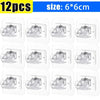 Nail-Free Curtain Clamp Rods