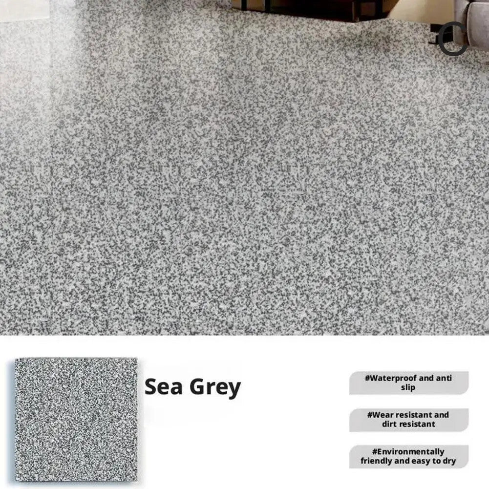 High-Gloss Marble Effect Epoxy Floor Coating