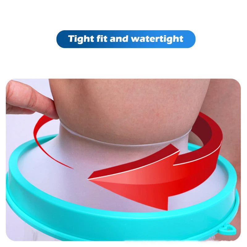 Waterproof Cast & Wound Protector – Blue Shower Cover