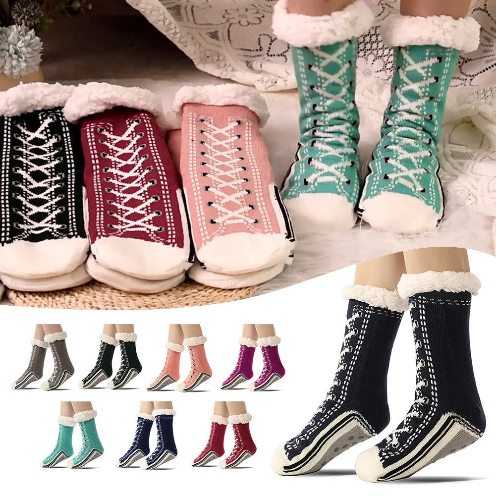 Cozy Fuzzy Slipper Socks