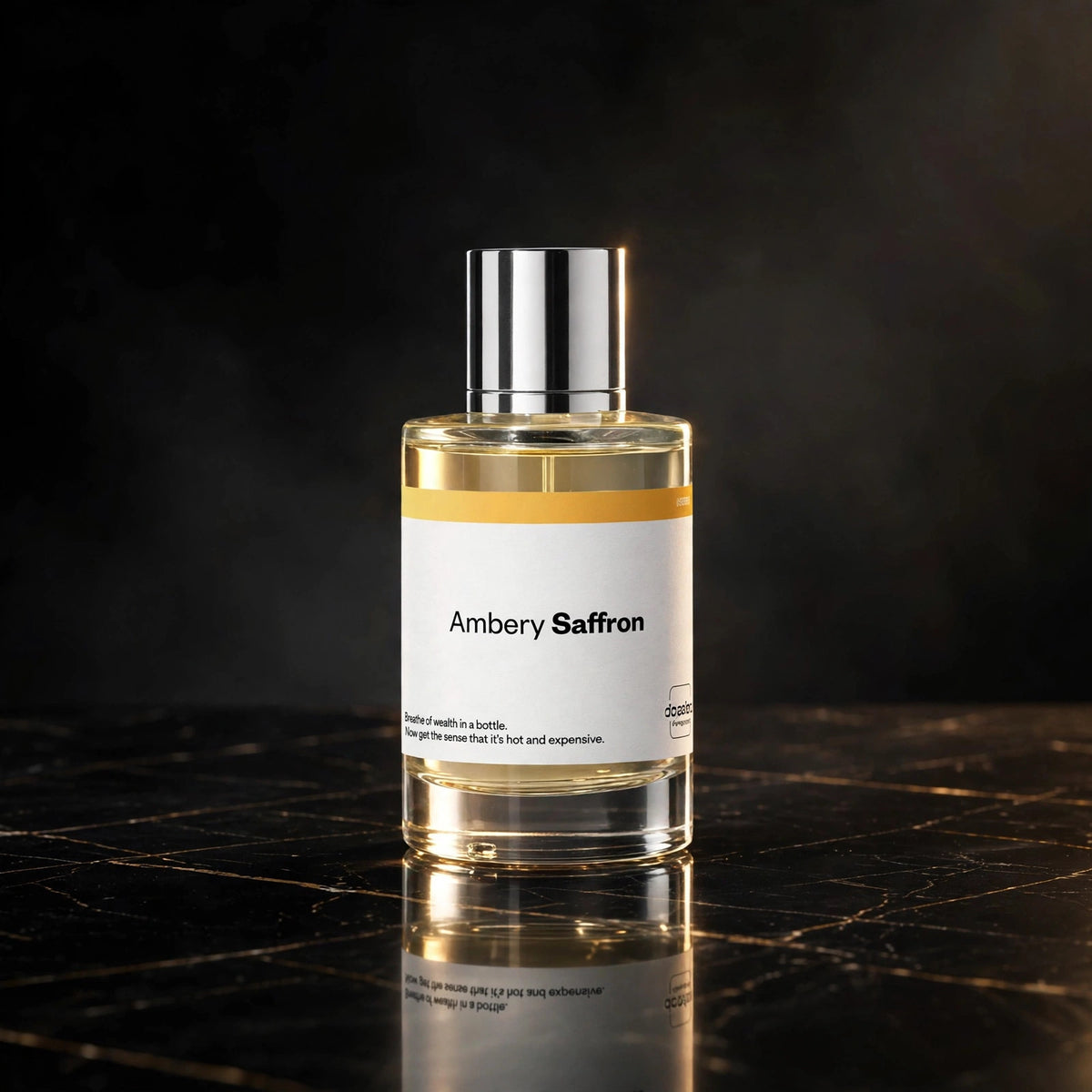 Dossier - Ambery Saffron Eau de Parfum - Inspired by Baccarat Rouge 540 - Veagn Unisex Perfume Spray - view 2