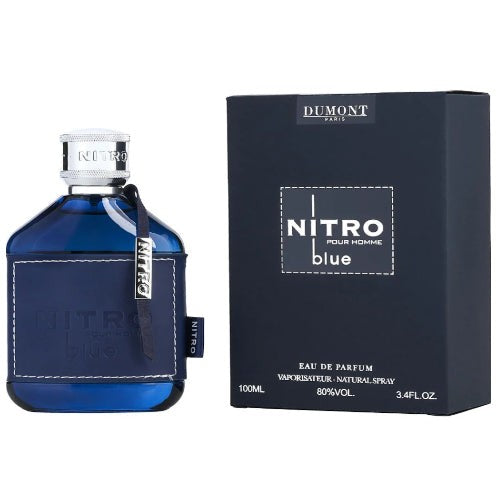 Dumont Paris Dumont Nitro Blue Eau De Parfum – 3.4 Ounce / 100 ml – New Sealed - view 1