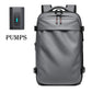 Backpack Man Travel Vacuum Compression With Electric Pump