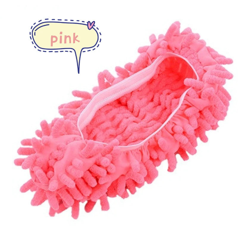 2pcs Multifunction Floor Dust Cleaning Slippers