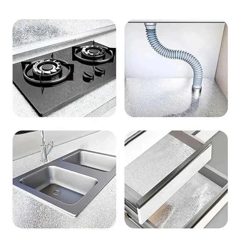 Self adhesive Kitchen Stickers Aluminum Foil