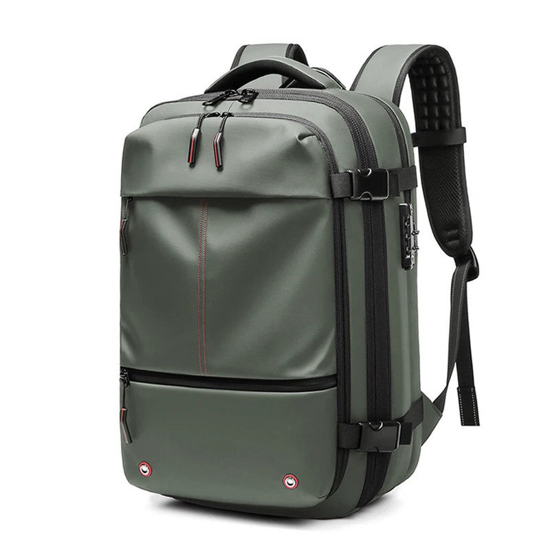 Backpack Man Travel Vacuum Compression With Electric Pump