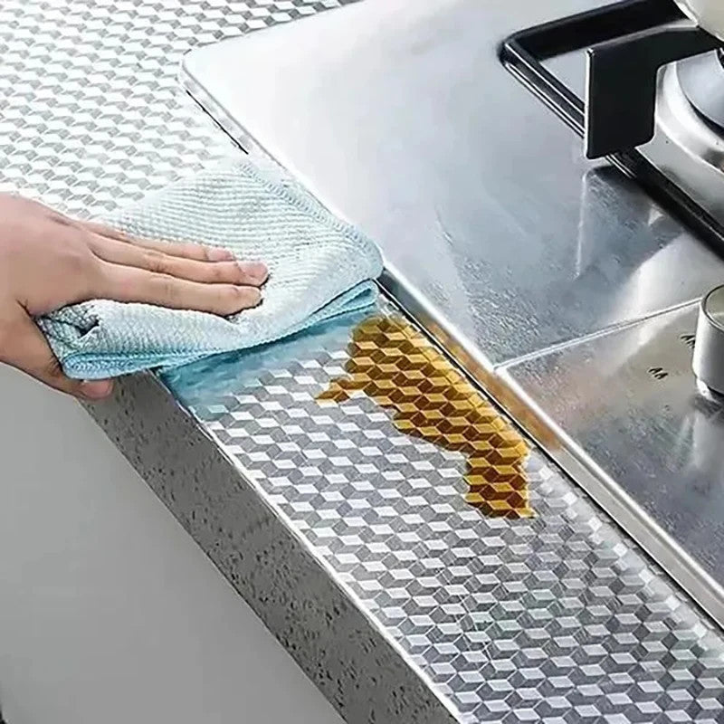 Self adhesive Kitchen Stickers Aluminum Foil