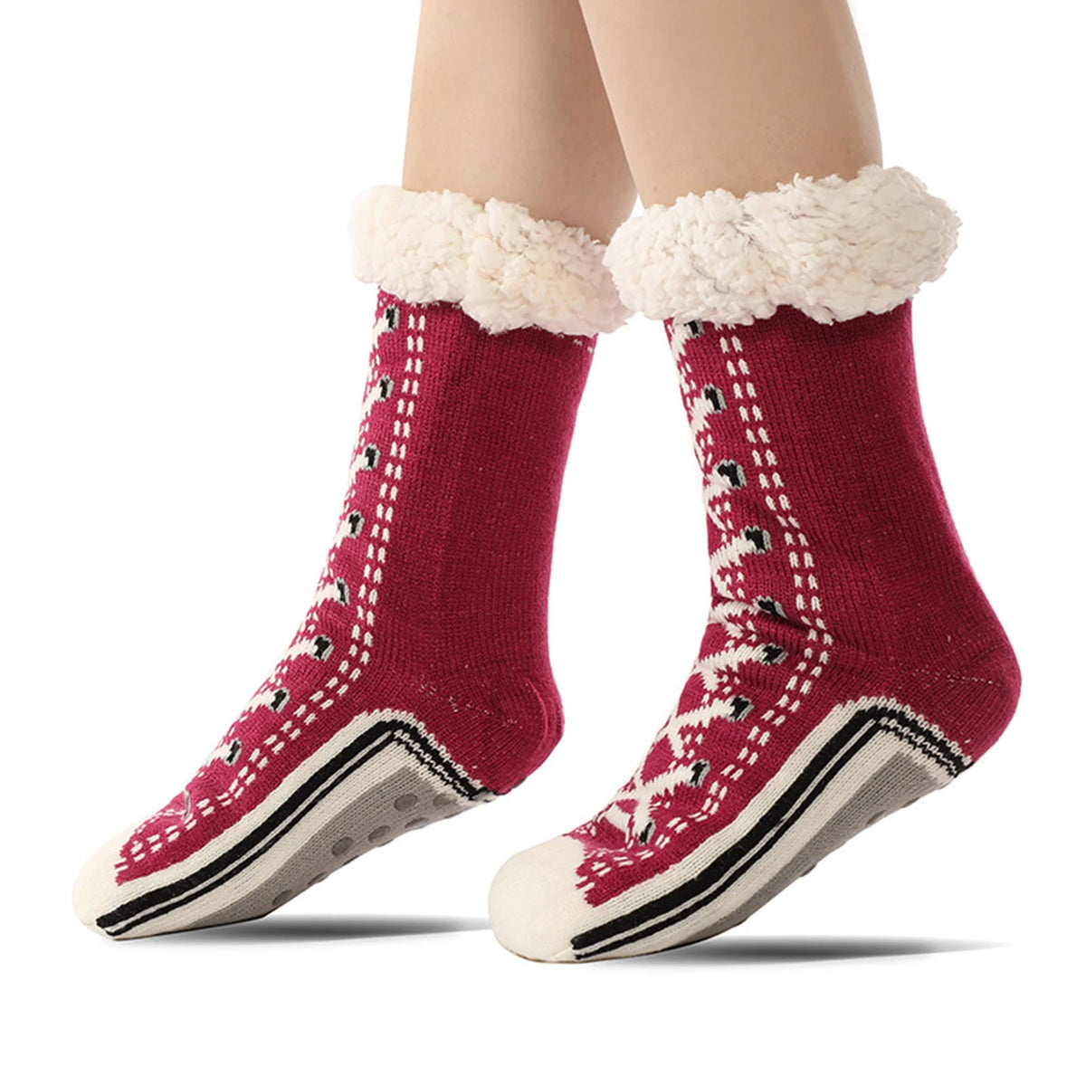 Cozy Fuzzy Slipper Socks