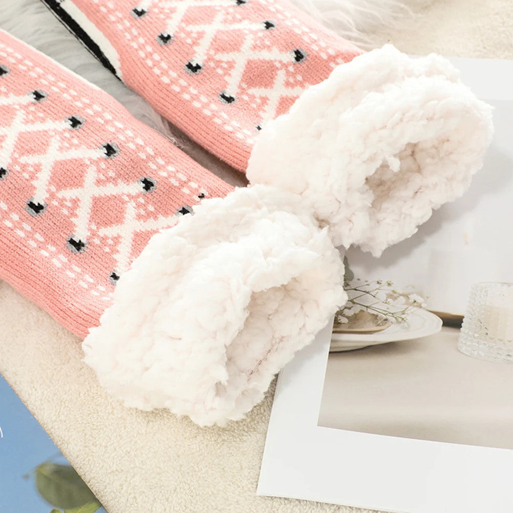 Cozy Fuzzy Slipper Socks