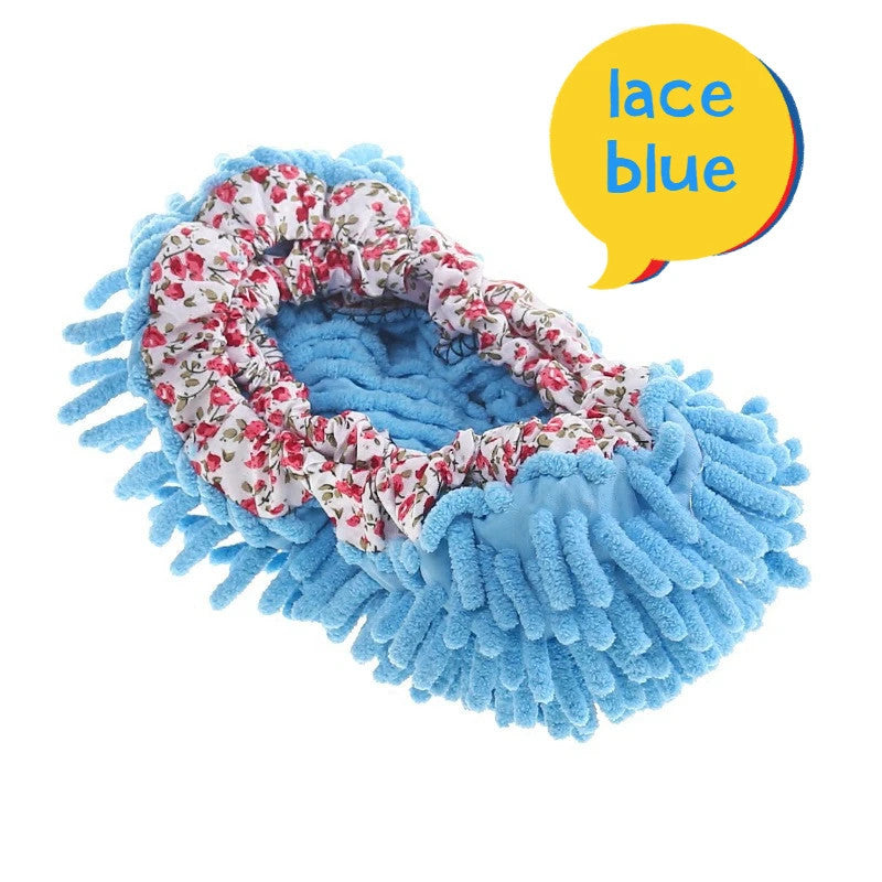 2pcs Multifunction Floor Dust Cleaning Slippers