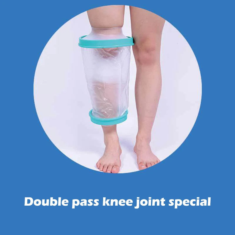 Waterproof Cast & Wound Protector – Blue Shower Cover