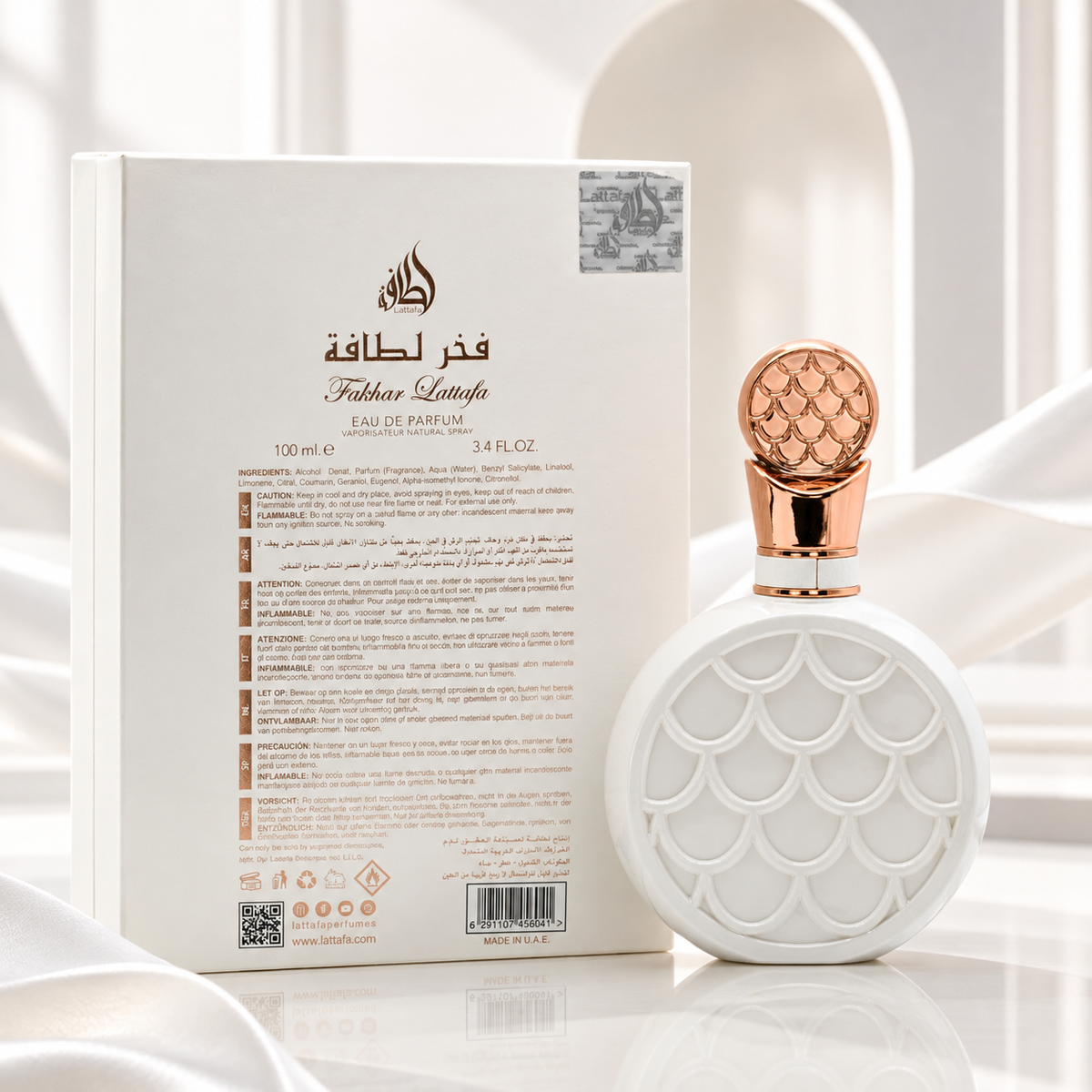 Lattafa Fakhar Eau de Parfum for Women 3.4 oz / 100ml