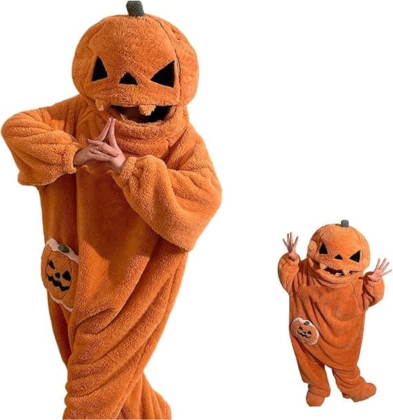 Pumpkin Onesie for Adults & Teens - image 1