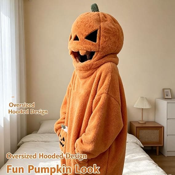 Pumpkin Onesie for Adults & Teens - image 3