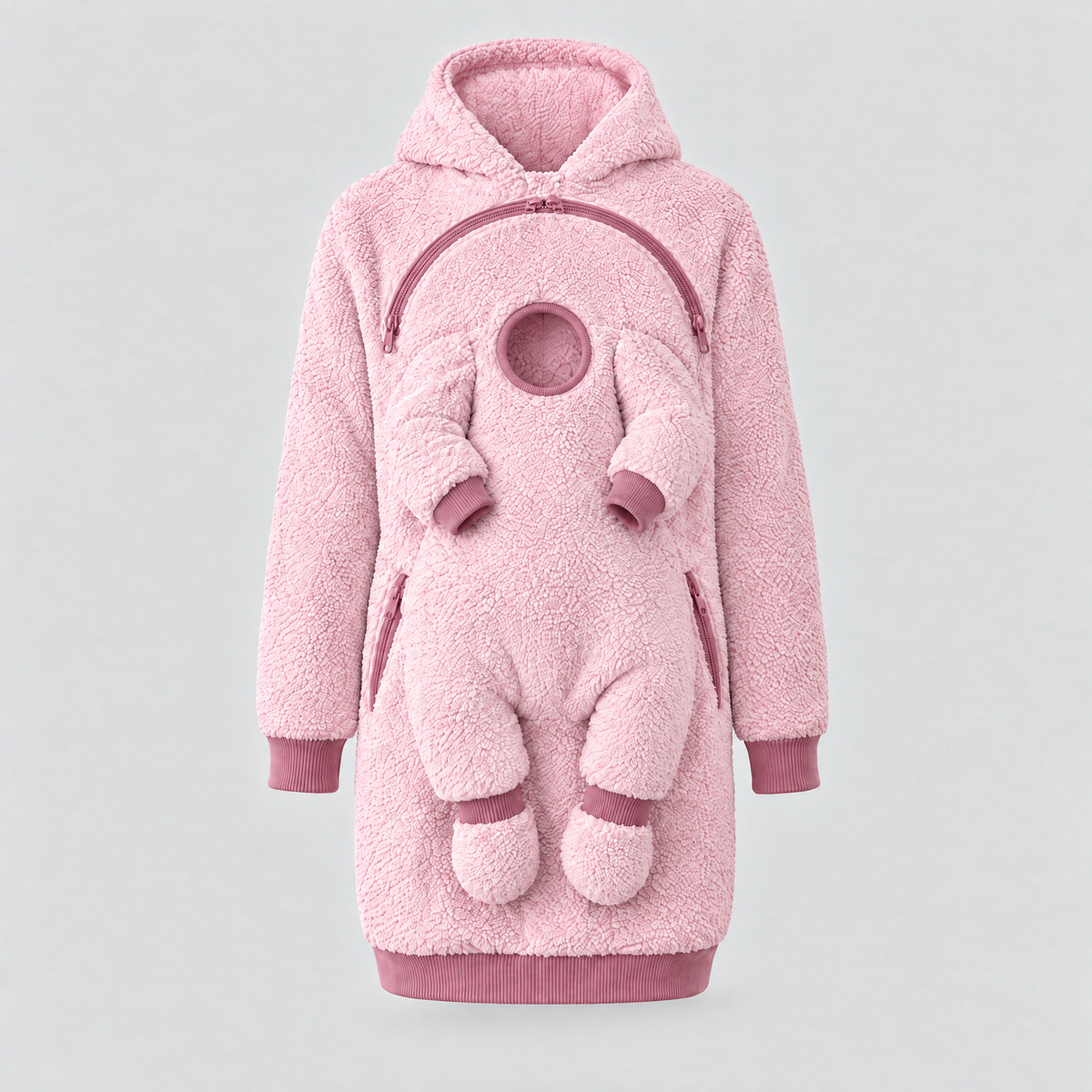 CozyNest Mom & Baby Hoodie