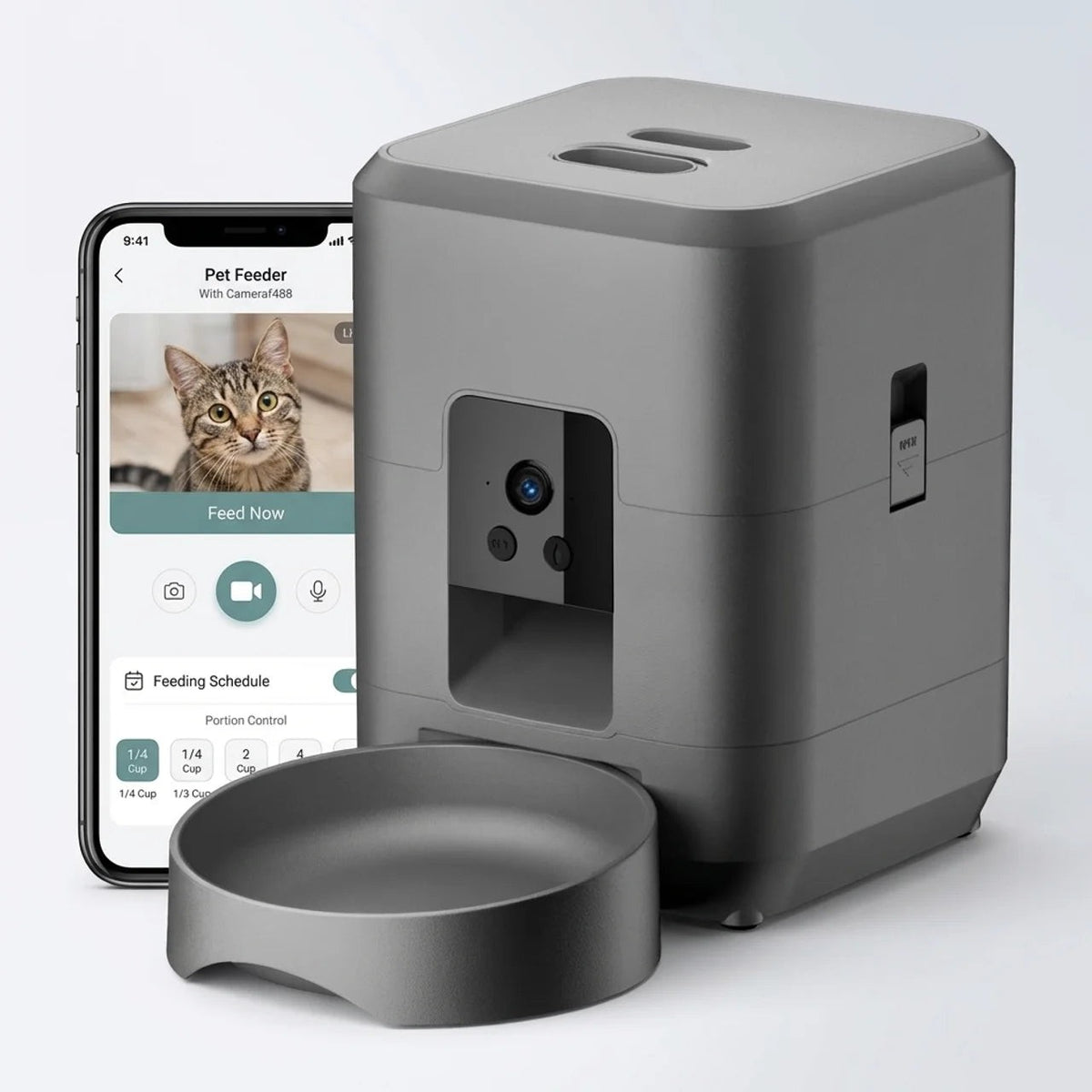 Automatic Pet Feeder with Camera (App) - view 1