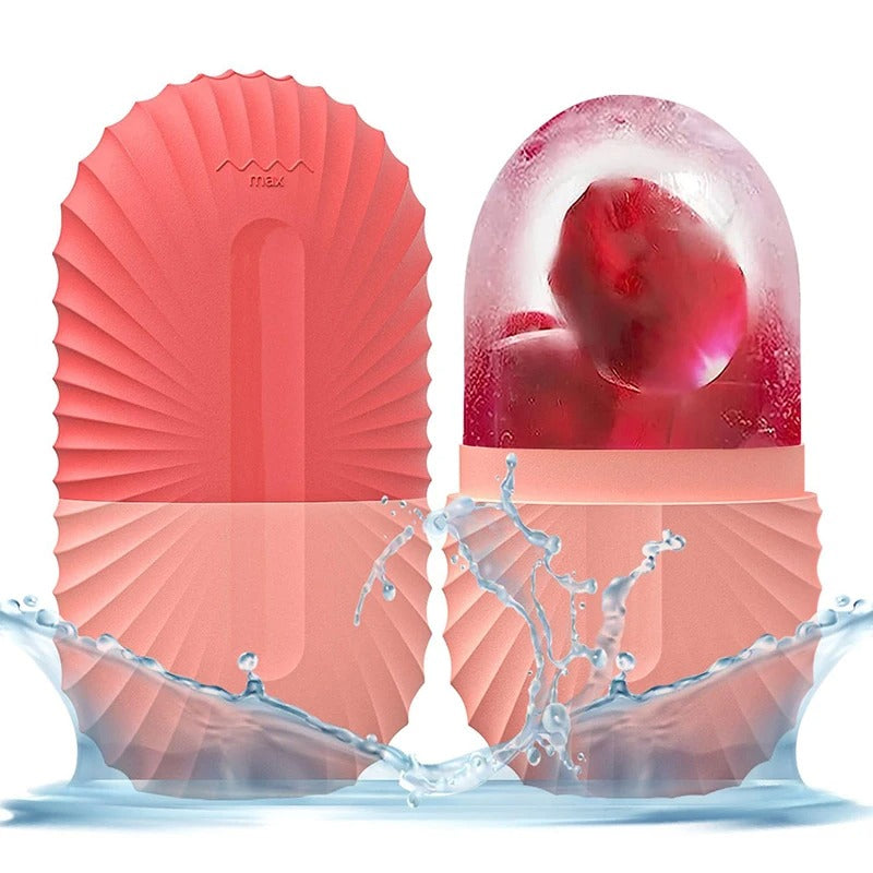 Silicone Ice Facial Roller (2-Pack + Headband) - view 1