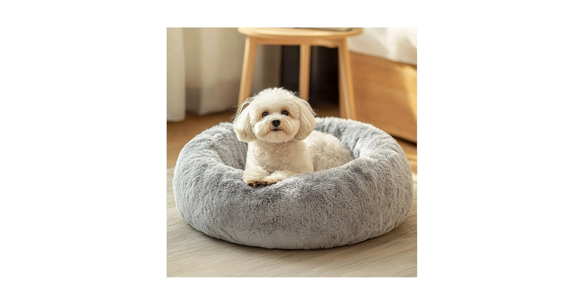 Calming Donut Cuddler Pet Bed - view 1