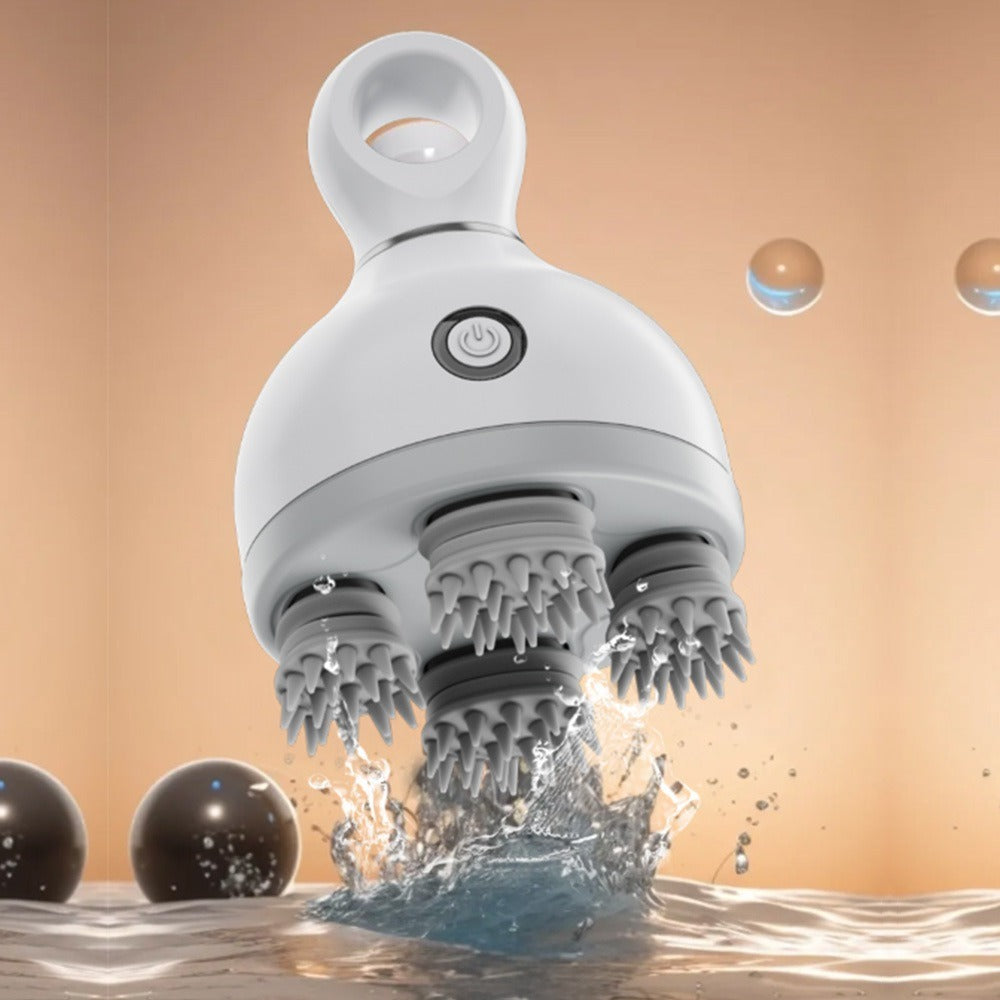Electric Silicone Scalp Massager (Waterproof) - view 1