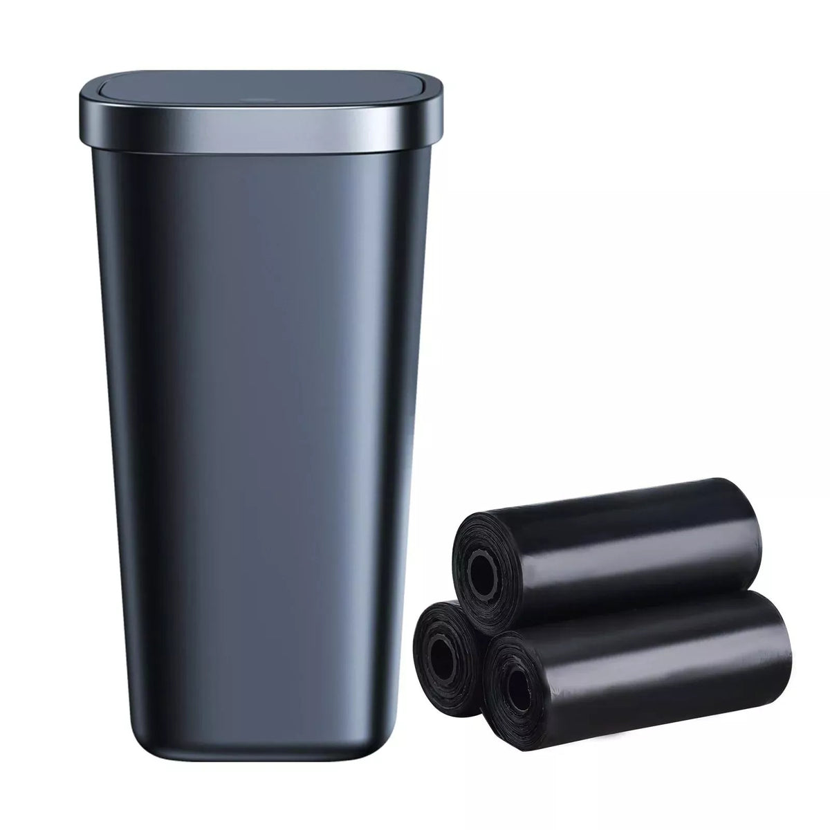 Mini Car Trash Bin with Lid - view 2