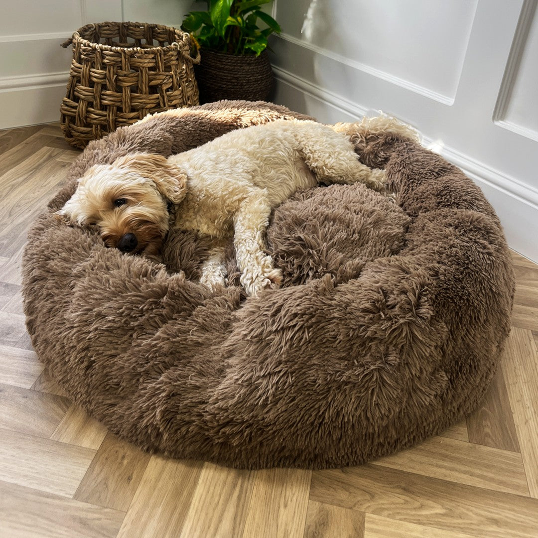 Calming Donut Cuddler Pet Bed - view 2
