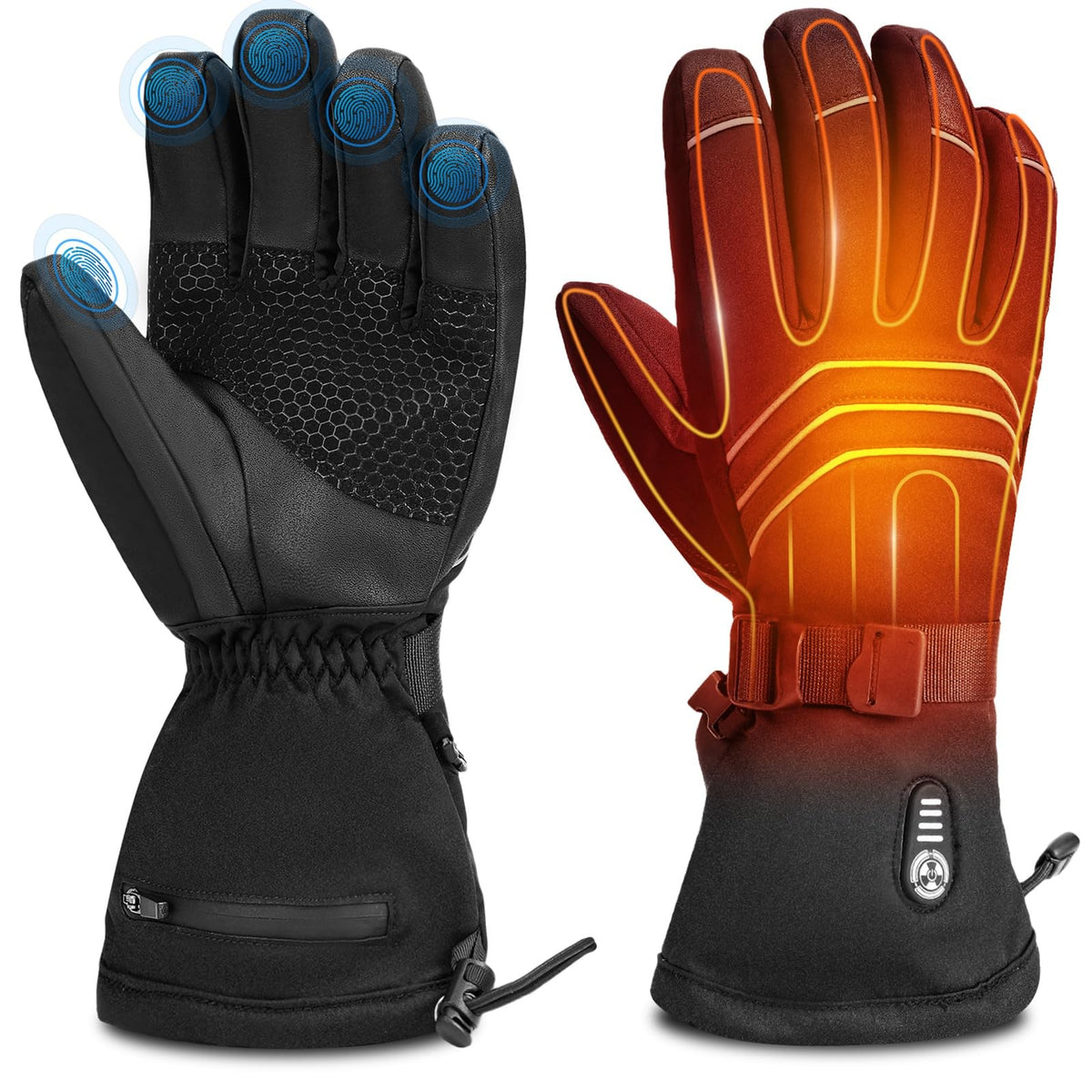 Rechargeable Heated Gloves (Ski) - view 2