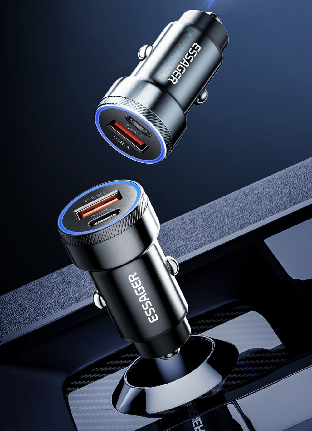54W Fast Car Charger (Multi-Port) - view 2
