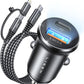 54W Fast Car Charger (Multi-Port) - view 3