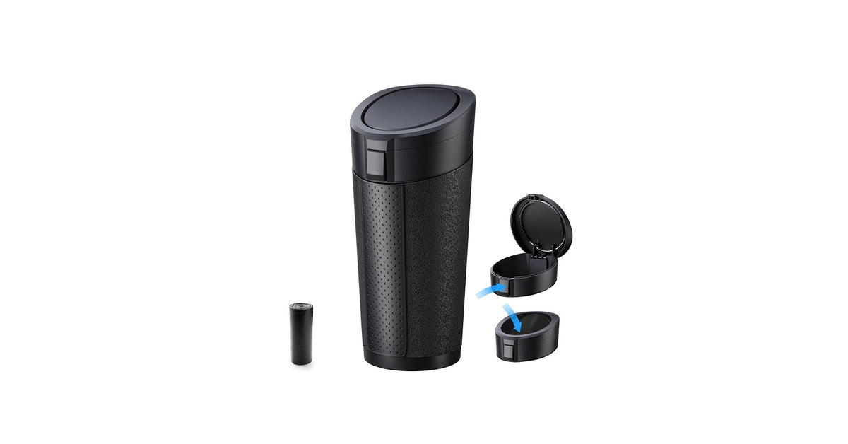 Mini Car Trash Bin with Lid - view 3