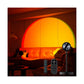 LED Sunset Projection Lamp - view 3