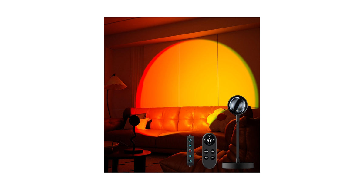 LED Sunset Projection Lamp - view 3