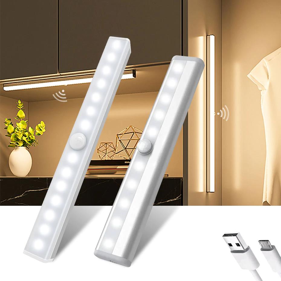 Motion-Sensor Rechargeable Cabinet Lights - view 3