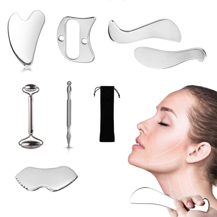 Stainless Steel Gua Sha Set (3-Piece) - view 3