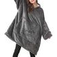 Giant Wearable Hooded Blanket - view 3