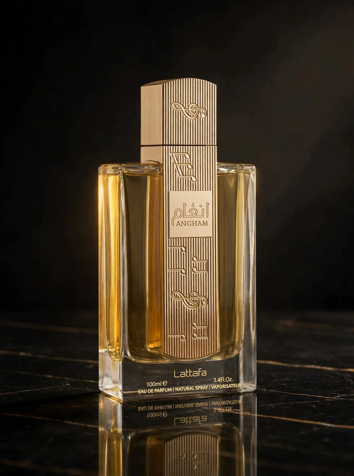 Lattafa Angham for Unisex Eau de Parfum Spray – 3.40 Ounce / 100 ml – New Sealed - view 2