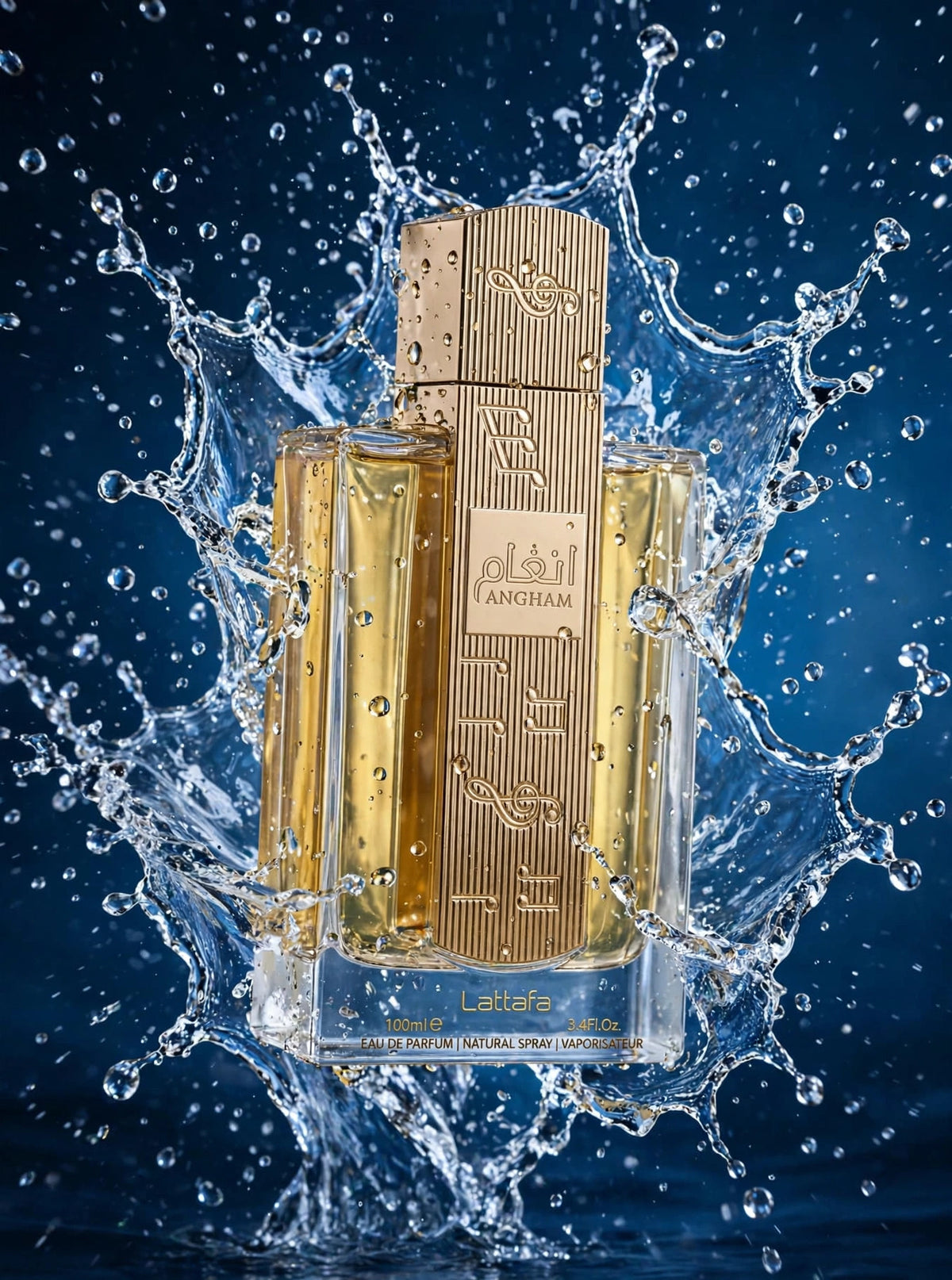 Lattafa Angham for Unisex Eau de Parfum Spray – 3.40 Ounce / - restored 1