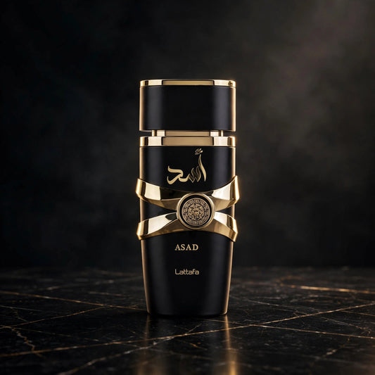 Lattafa ASAD for Unisex Eau de Parfum Spray – 3.40 Ounce / 100 ml – New Sealed - view 2