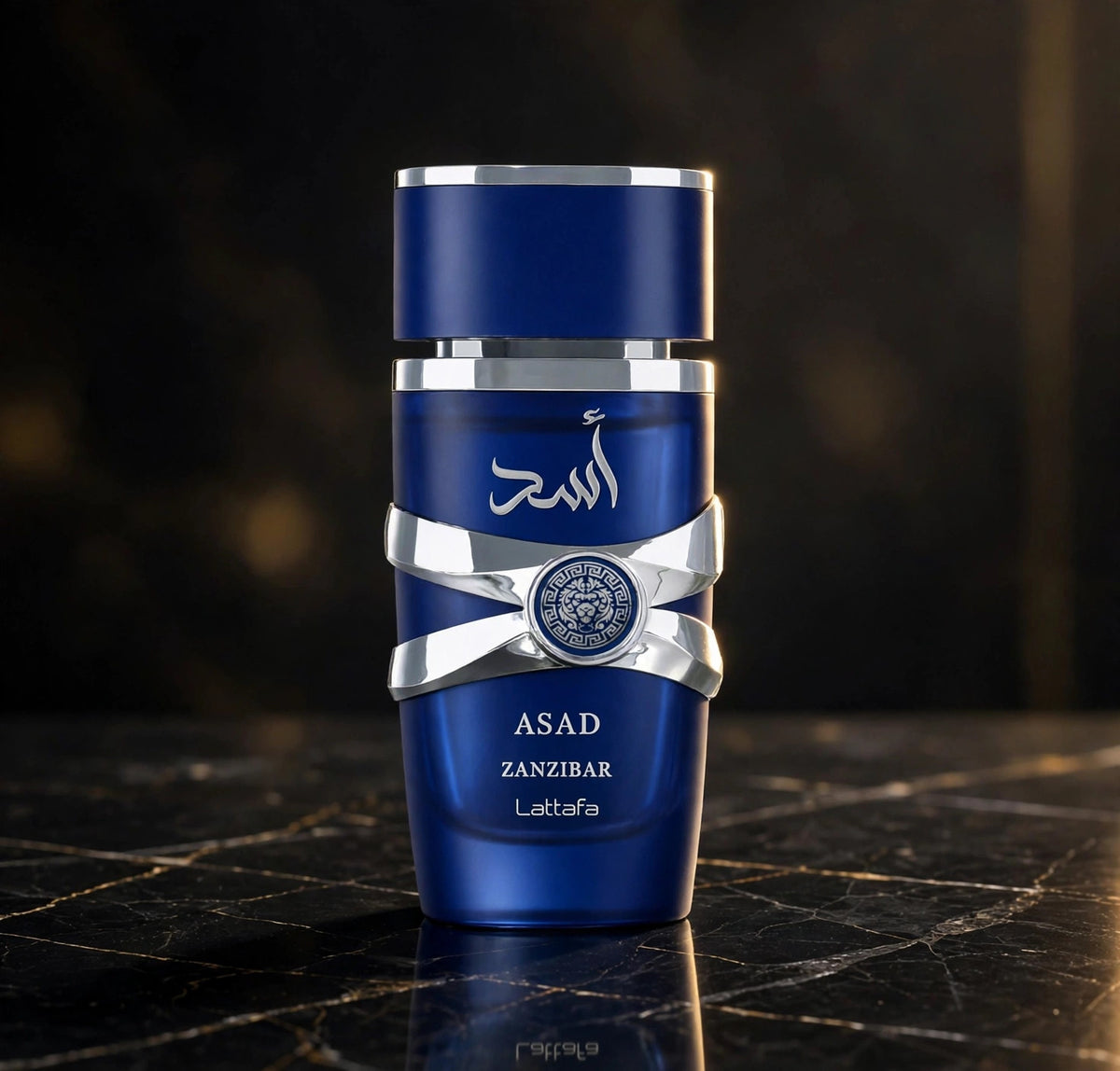 Lattafa ASAD ZANZIBAR for Unisex Eau de Parfum Spray – 3.40 Ounce / 100 ml – New Sealed - view 2
