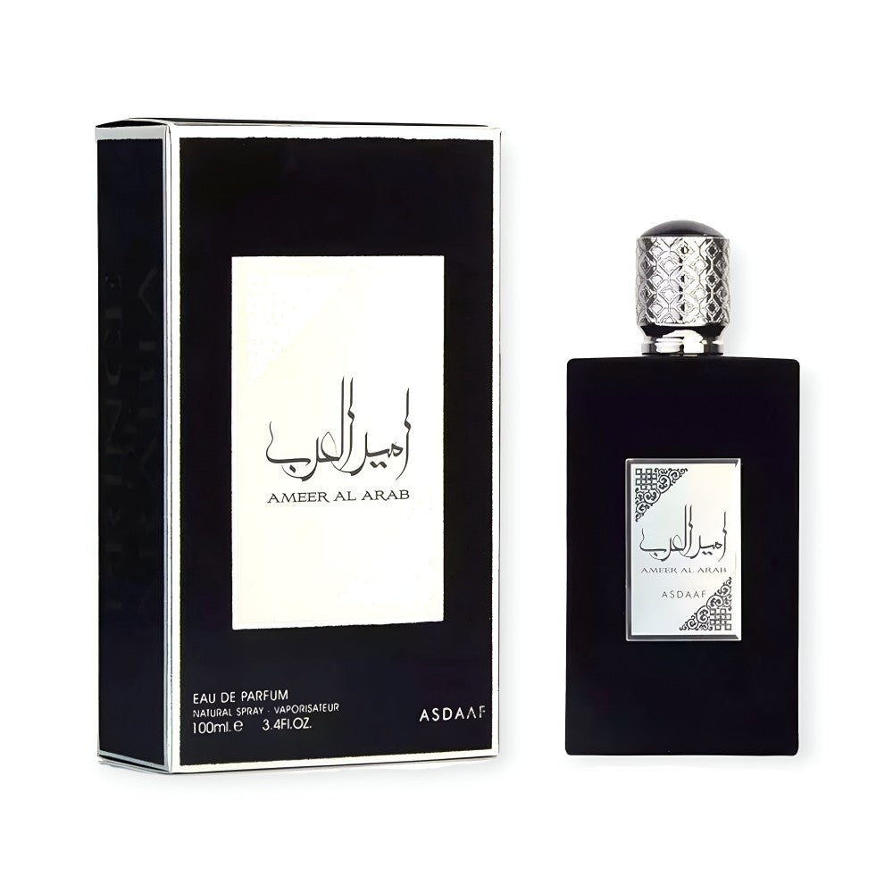 Lattafa Asdaaf Ameer Al Arab Eau de Parfum Spray for Unisex – 3.40 Ounce / 100 ml – New Sealed - view 1