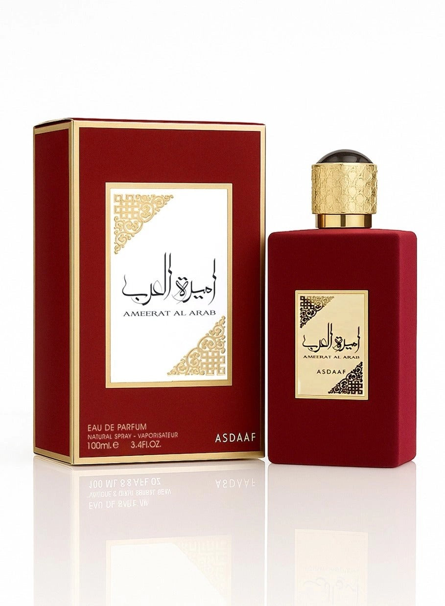 Lattafa Asdaaf Ameerat Al Arab Eau de Parfum Spray for Women – 3.40 Ounce / 100 ml – New Sealed - view 1