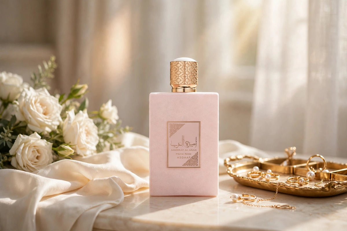 Lattafa Asdaaf Ameerat Al Arab Prive Rose Eau de Parfum Spra - restored 1