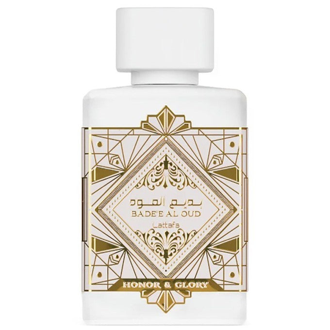 Lattafa Bade'e Al Oud Honer & Glory for Unisex Eau de Parfum Spray – 3.40 Ounce / 100 ml – New Seale - view 1
